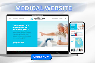 design, medical website, healthcare website, clinic website ,dental web