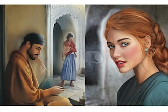 turn your photos into realistic digital oil painting