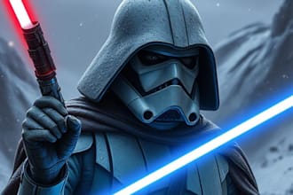 design your sci fi and star wars character