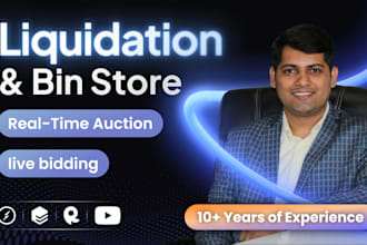 build liquidation store software for bin stores and discount retailers