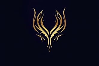 design best luxury fashion logo, clothing brand design, minimalist design