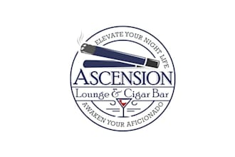design traditional lounge and cigar bar logo