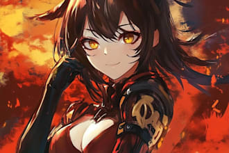 draw nsfw anime art, fan art, illustration,character art