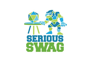 design blood bowl themed business logo