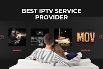 provide you m3u playlist, worldwide channel, server, restream and reseller panel