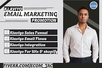 do klaviyo email marketing automation flow for shopify wix sales funnel