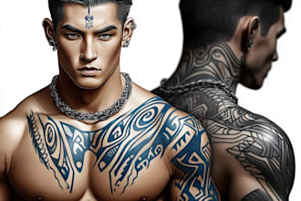 design the best tribal tattoo
