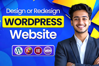 build wordpress website, custom wordrepss design, responsive website development