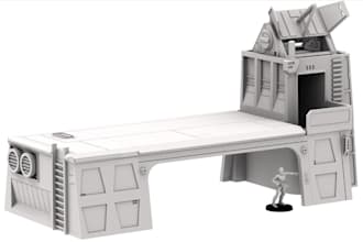 design 3d tabletop terrain 3d environment rgp  modular model wargames print stl
