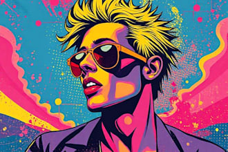 create your photo into awesome wpap pop art