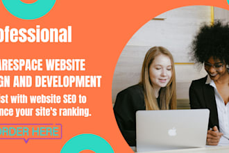 our agency will do squarespace website design, redesign or squarespace website d
