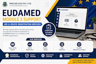 handle eudamed module 2 device listing and udi registration