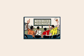 create a retro vintage custom sports poster design