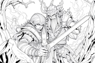make create amazing d and d or dnd character for you