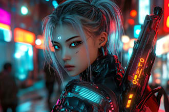 do your cyberpunk character arts