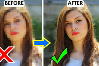 enhance, restore and upscale low quality images into high resolution
