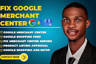 fix google merchant center suspension, approved product feed and setup