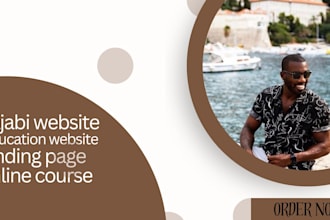 build lms educational website online course website education, elearning website