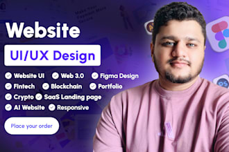 do uiux design, web3, defi, ai, blockchain, figma design, and landing page
