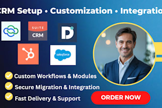 hubspot zoho salesforce vtiger CRM setup customization integration migration