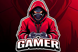 design gaming and esports logo