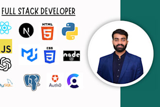 full stack web developer saas mern stack developer for web app development