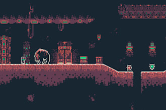 develop a 2d pixel art game, web game, puzzle game for you in unity