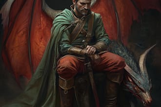 draw your fantasy character illustration