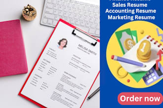 write ats resume, CV, cover letter and linkedin for finance and accounting jobs