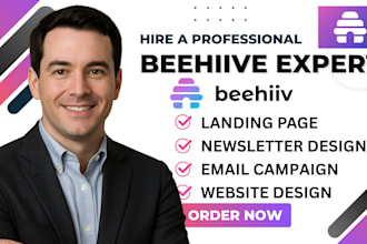 create beehiiv newsletter design beehive landing page beehiv ai email automation