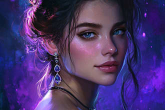 draw your fantasy,scifi or rpg portrait