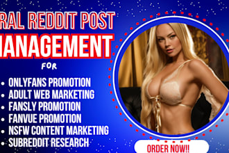 do reddit post upvote adult web promotion fanvue marketing onlyfans management