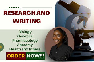 help in biology, pharmacology, genetics, human health, nutrition and physiology