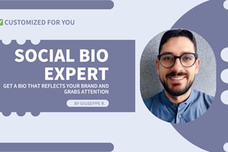craft an attention grabbing social media bio that converts followers