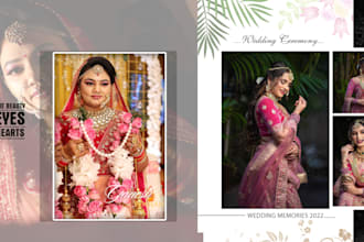 do something i m really good at wedding album design