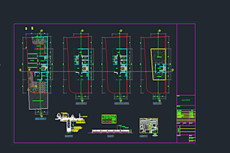 make a working drawing design of a residential house within 3 to 7 days