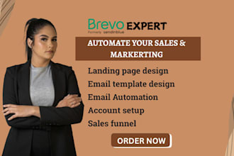setup brevo hubspot mailchimp zoho mailerlite automation expert