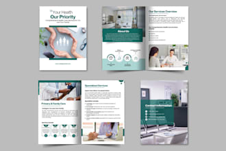 design canva annual report, company profile, business brochure,booklet, proposal