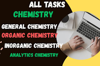 be your chemistry,organic, inorganic, general and analytics chemistry tutor