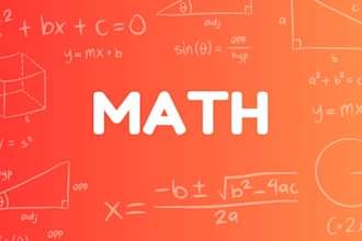 be your math tutor for algebra, geometry, calculus and statistics