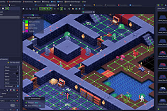 develop custom 2d games with systems and mechanics in godot engine