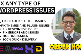 expert wordpress maintainace bug fixing errors site revamp reliable wp support