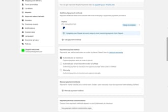 fix shopify payments and unlock payment holds