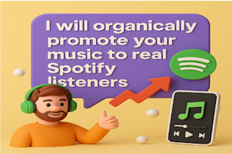 organically promote your music to real spotify listeners