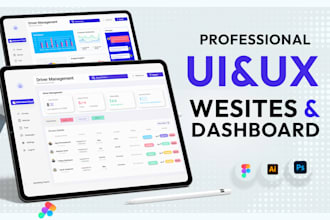 do figma dashboard UI UX design, website design, web ui ux design