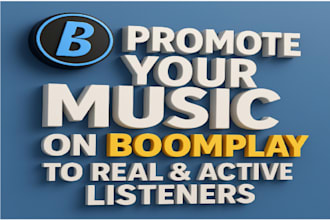 promote your music on boomplay to real active listeners
