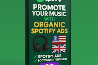 do organic USA spotify music promotion spotify ads to boost monthly listener