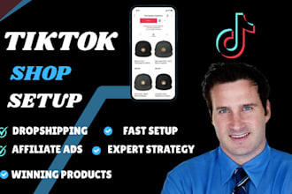 setup tiktok shop, connect and integrate with shopify, promote tiktok shop ads