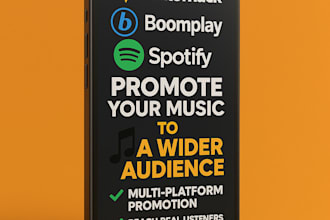 do audiomack, boomplay and spotify music promotion to a wider audience