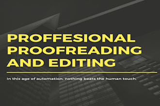 proofread, format developmental, edit memoir, and fiction novel
